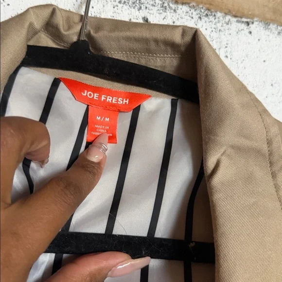 Joe Fresh Beige Overlayer, M - Picture 14 of 16